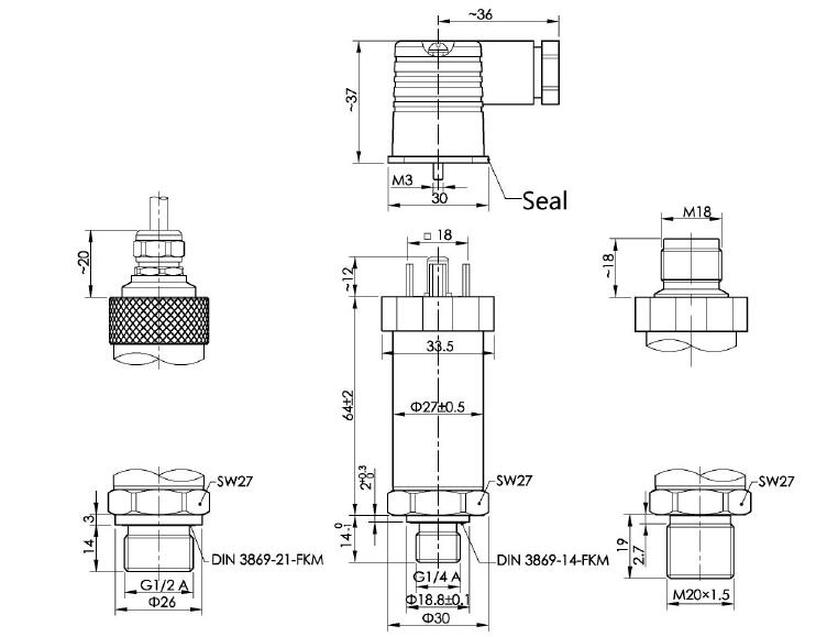 On-off Output Stainless Steel Pressure Switch from China manufacturer ...